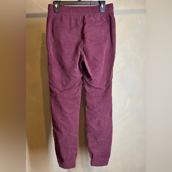 edc Since 98 womens maroon Drawstring Casual button hem pants w/pocket|SZ:32 Reg - Picture 2 of 16